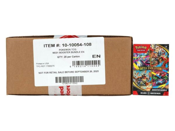 Pokemon TCG: Mega Evolution (ME01) Booster Bundle Case
