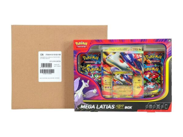 Pokemon TCG: Pokemon Mega Latias ex 6-Box Case