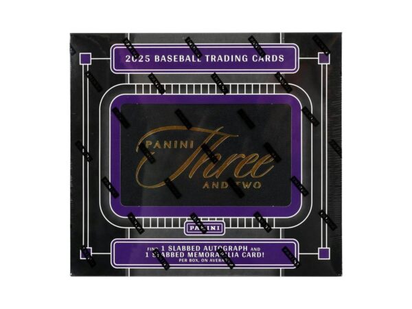 2025 Panini Three and Two Baseball Hobby Box
